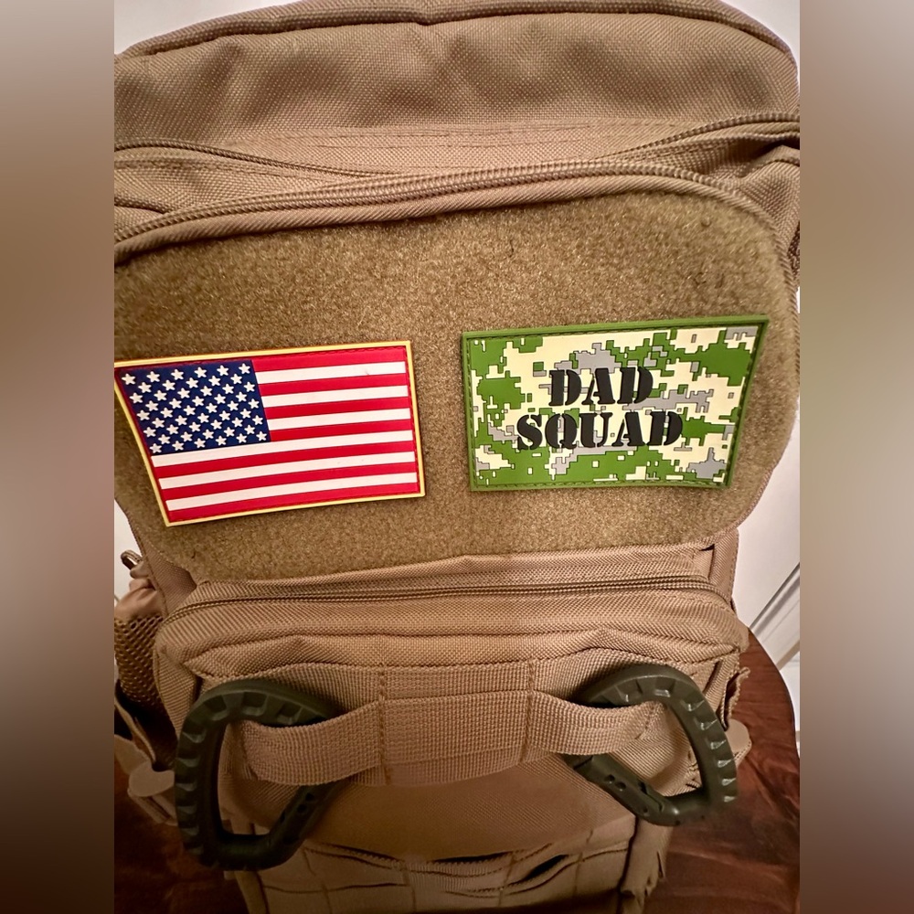👶🍼Dad Active Doodie Dad Gear Tactical Diaper Bag Backpack – “Dad Squad” Edition! - Picture 4 of 7